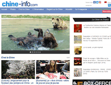 Tablet Screenshot of chine-info.com